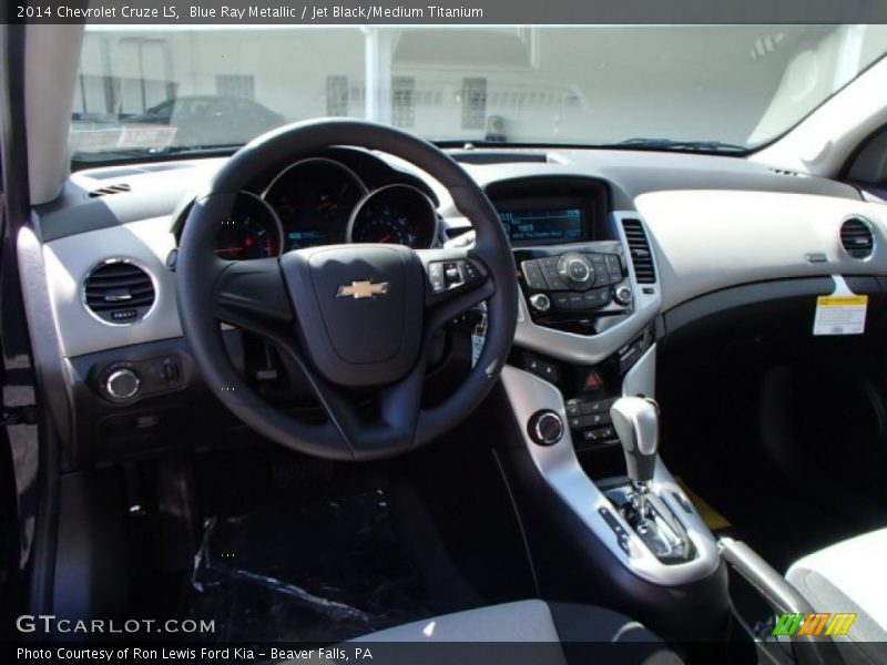Blue Ray Metallic / Jet Black/Medium Titanium 2014 Chevrolet Cruze LS
