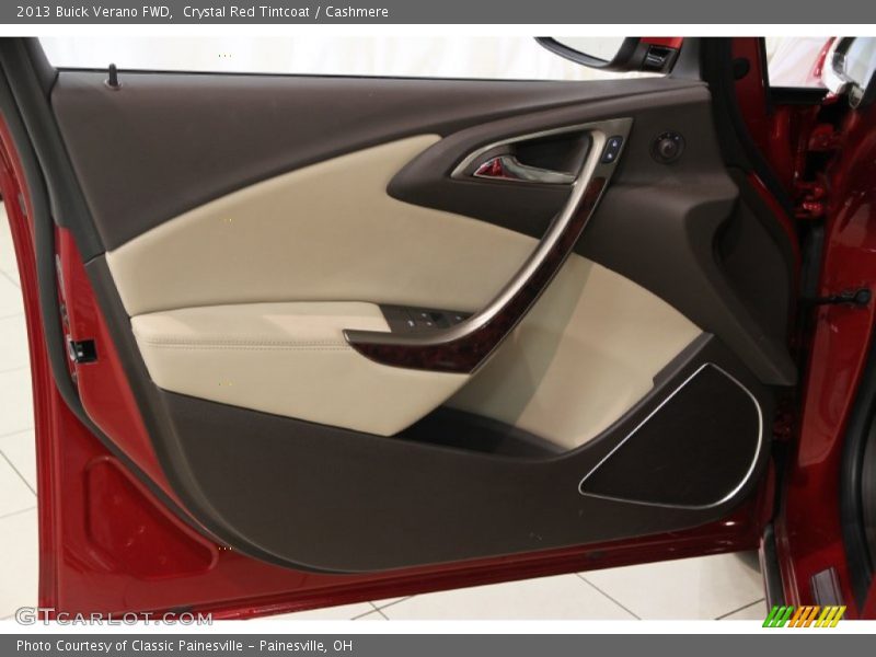 Crystal Red Tintcoat / Cashmere 2013 Buick Verano FWD
