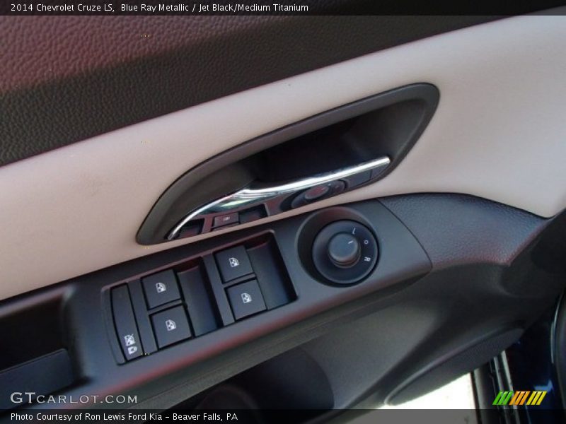 Blue Ray Metallic / Jet Black/Medium Titanium 2014 Chevrolet Cruze LS