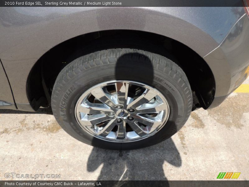 Sterling Grey Metallic / Medium Light Stone 2010 Ford Edge SEL