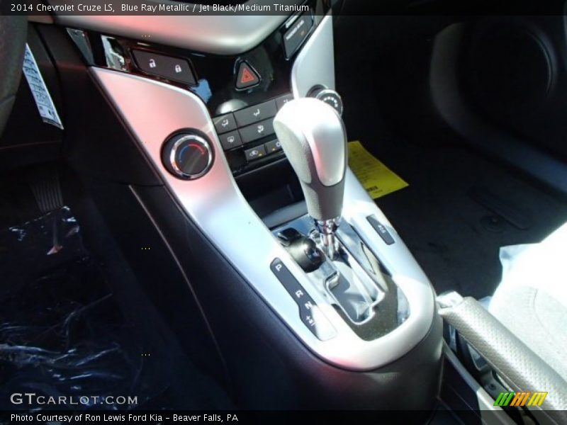 Blue Ray Metallic / Jet Black/Medium Titanium 2014 Chevrolet Cruze LS