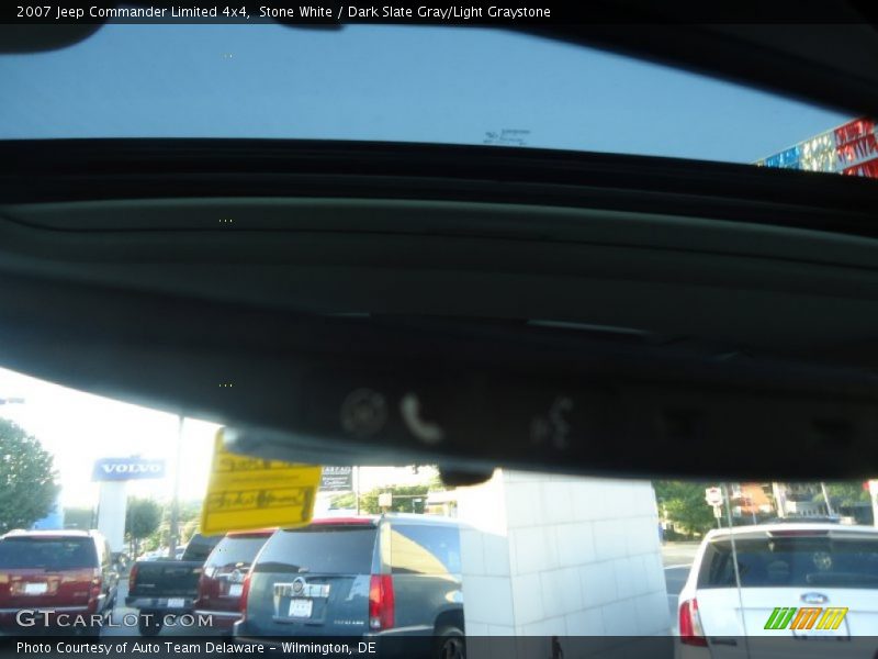 Stone White / Dark Slate Gray/Light Graystone 2007 Jeep Commander Limited 4x4