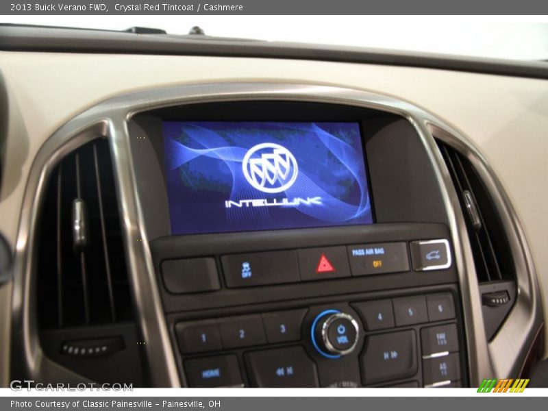 Crystal Red Tintcoat / Cashmere 2013 Buick Verano FWD
