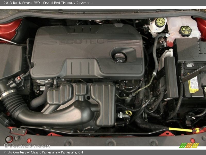 Crystal Red Tintcoat / Cashmere 2013 Buick Verano FWD