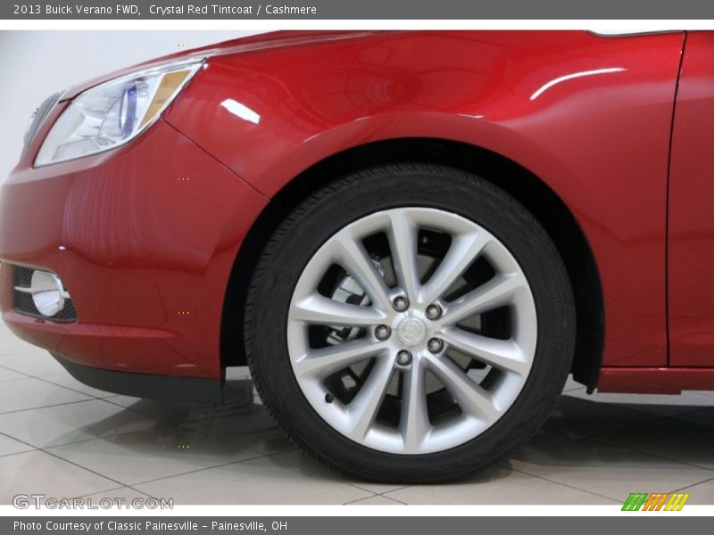 Crystal Red Tintcoat / Cashmere 2013 Buick Verano FWD