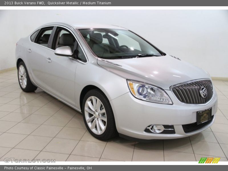 Quicksilver Metallic / Medium Titanium 2013 Buick Verano FWD