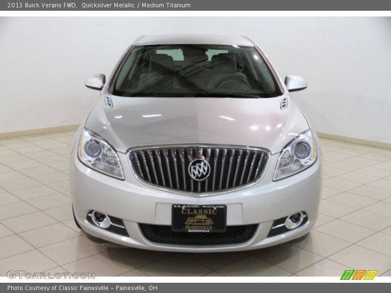 Quicksilver Metallic / Medium Titanium 2013 Buick Verano FWD