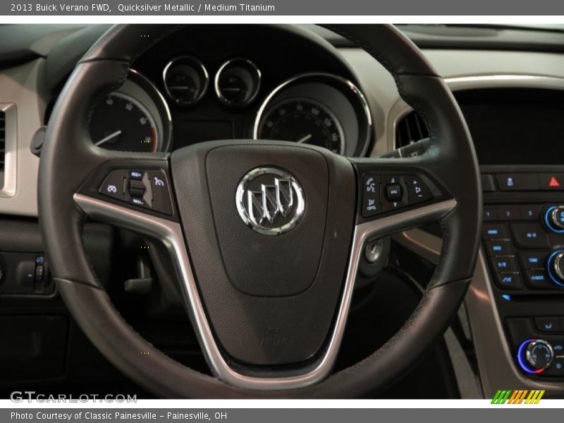 Quicksilver Metallic / Medium Titanium 2013 Buick Verano FWD