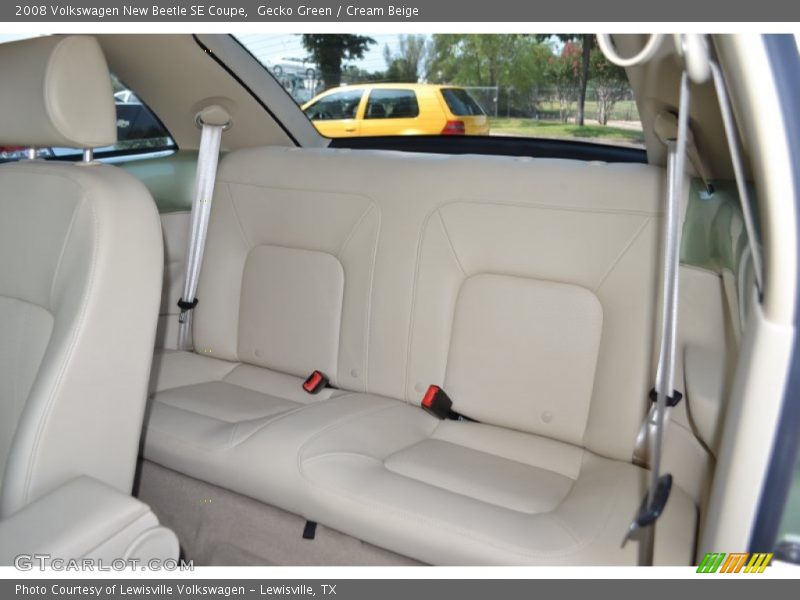 Gecko Green / Cream Beige 2008 Volkswagen New Beetle SE Coupe
