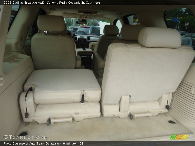 Sonoma Red / Cocoa/Light Cashmere 2008 Cadillac Escalade AWD