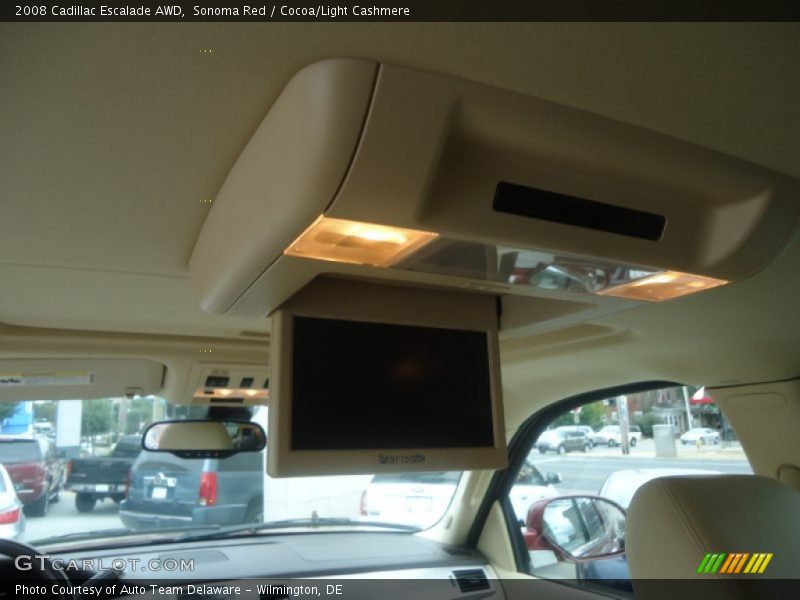 Sonoma Red / Cocoa/Light Cashmere 2008 Cadillac Escalade AWD