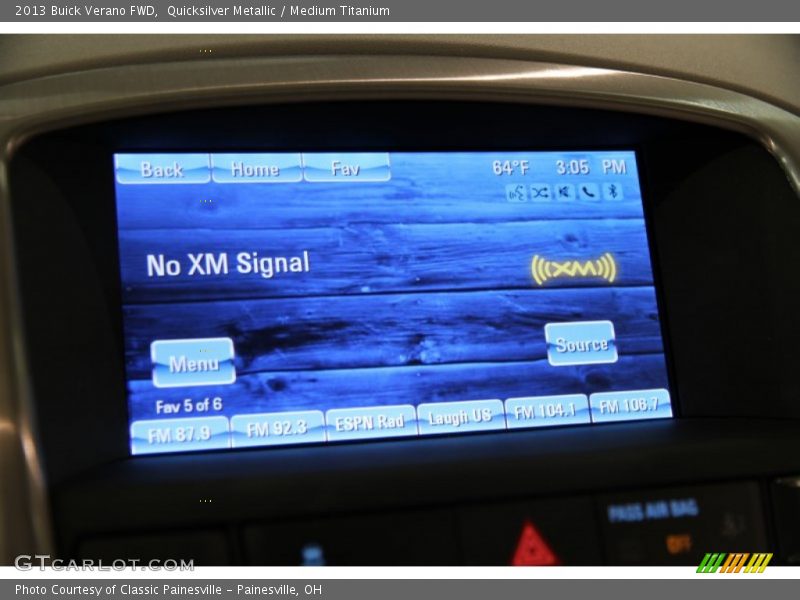 Quicksilver Metallic / Medium Titanium 2013 Buick Verano FWD