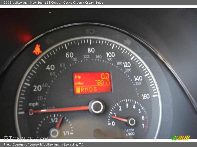 Gecko Green / Cream Beige 2008 Volkswagen New Beetle SE Coupe
