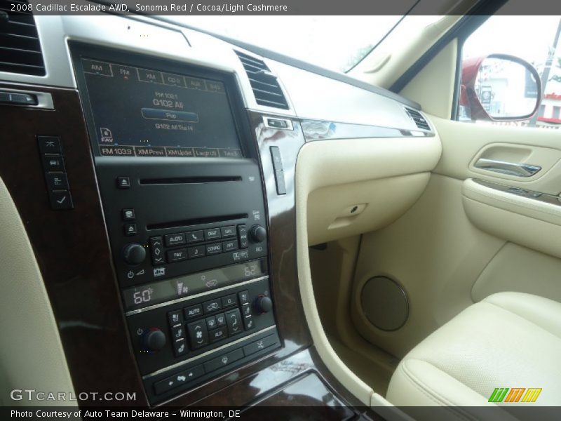 Sonoma Red / Cocoa/Light Cashmere 2008 Cadillac Escalade AWD