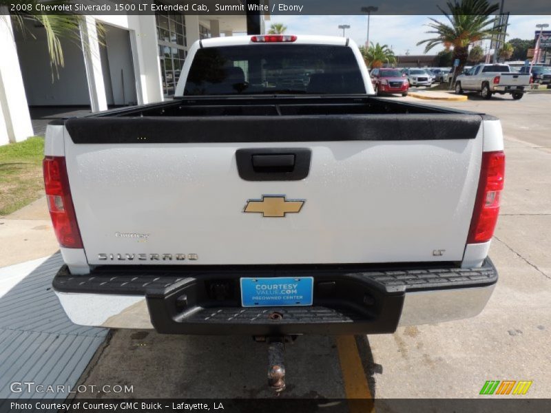 Summit White / Ebony 2008 Chevrolet Silverado 1500 LT Extended Cab