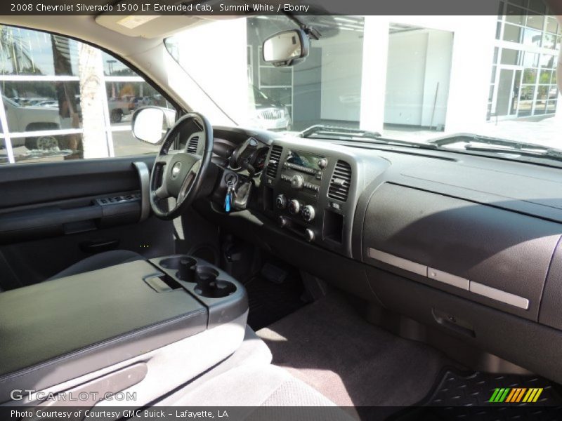 Summit White / Ebony 2008 Chevrolet Silverado 1500 LT Extended Cab