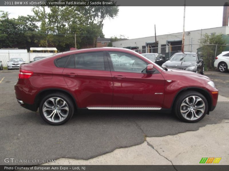  2011 X6 xDrive50i Vermillion Red Metallic