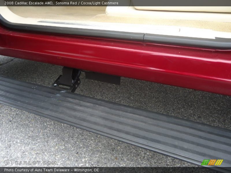Sonoma Red / Cocoa/Light Cashmere 2008 Cadillac Escalade AWD
