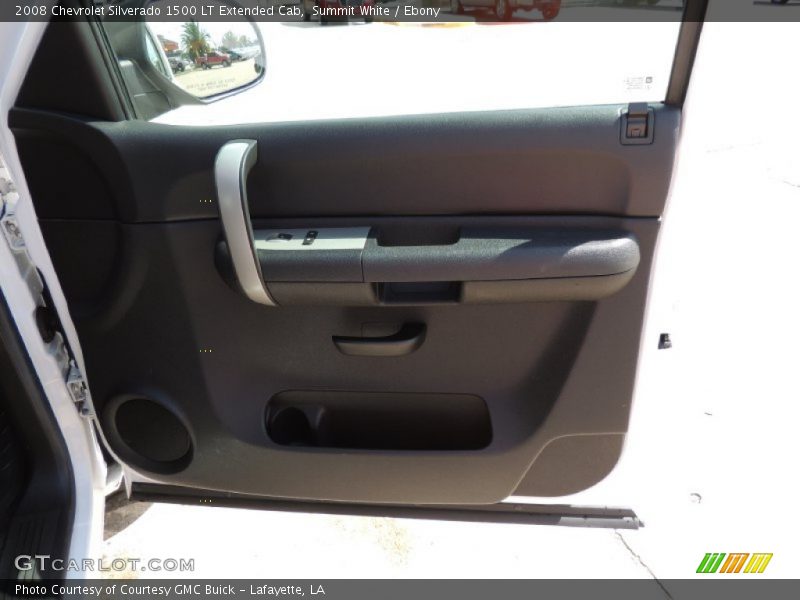 Summit White / Ebony 2008 Chevrolet Silverado 1500 LT Extended Cab