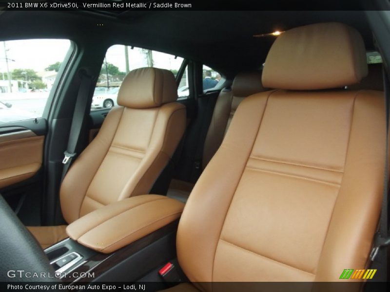 Front Seat of 2011 X6 xDrive50i