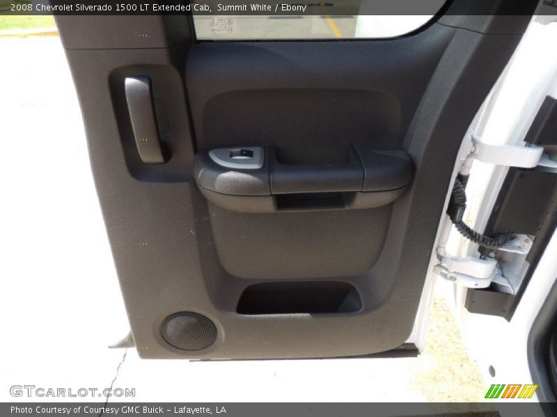Summit White / Ebony 2008 Chevrolet Silverado 1500 LT Extended Cab