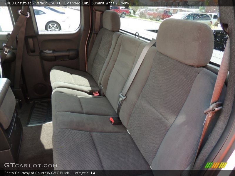 Summit White / Ebony 2008 Chevrolet Silverado 1500 LT Extended Cab