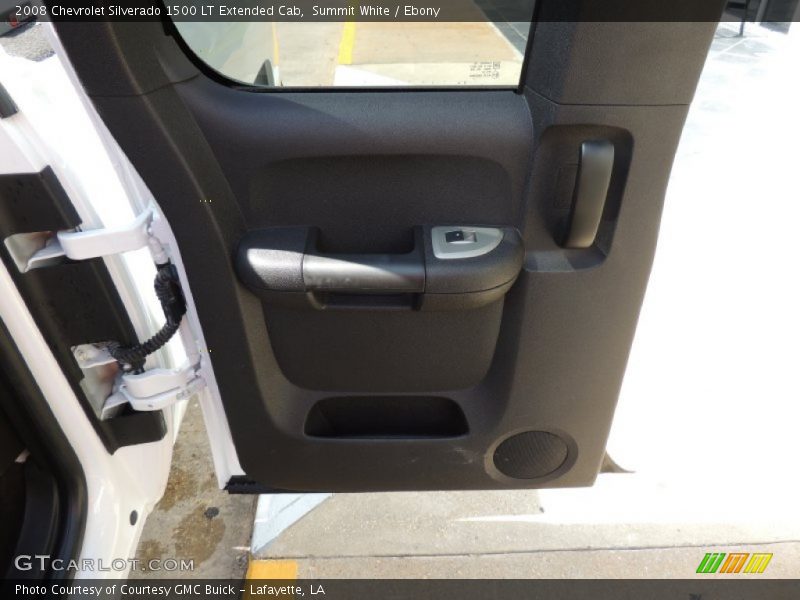 Summit White / Ebony 2008 Chevrolet Silverado 1500 LT Extended Cab