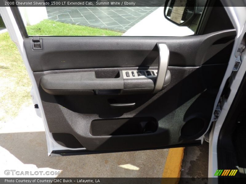 Summit White / Ebony 2008 Chevrolet Silverado 1500 LT Extended Cab