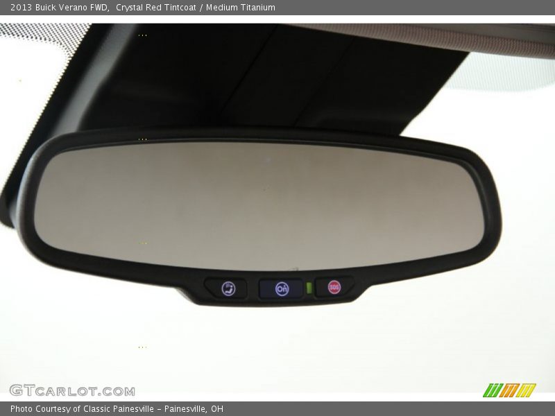 Crystal Red Tintcoat / Medium Titanium 2013 Buick Verano FWD