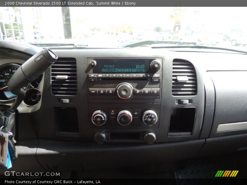 Summit White / Ebony 2008 Chevrolet Silverado 1500 LT Extended Cab