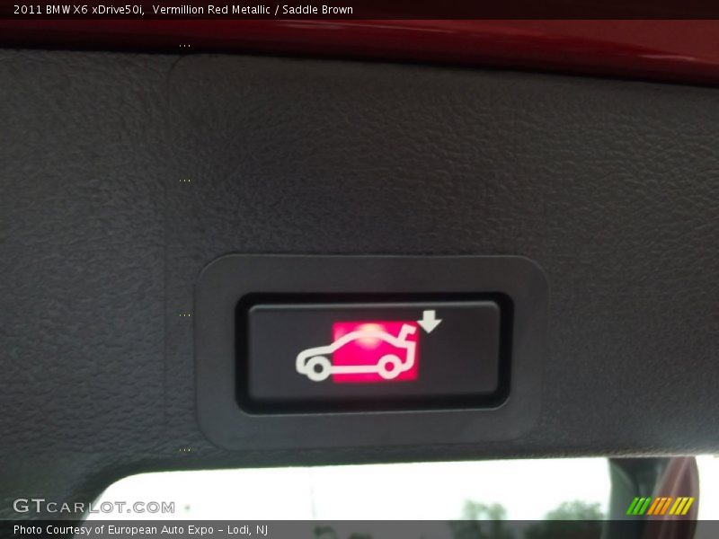 Vermillion Red Metallic / Saddle Brown 2011 BMW X6 xDrive50i