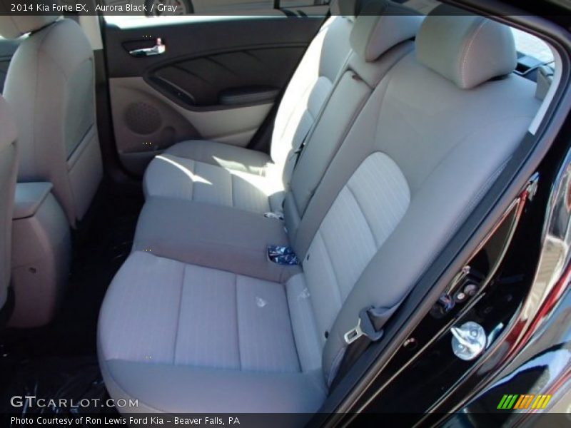 Aurora Black / Gray 2014 Kia Forte EX