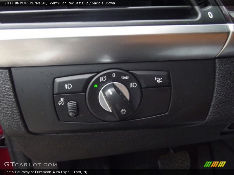 Vermillion Red Metallic / Saddle Brown 2011 BMW X6 xDrive50i