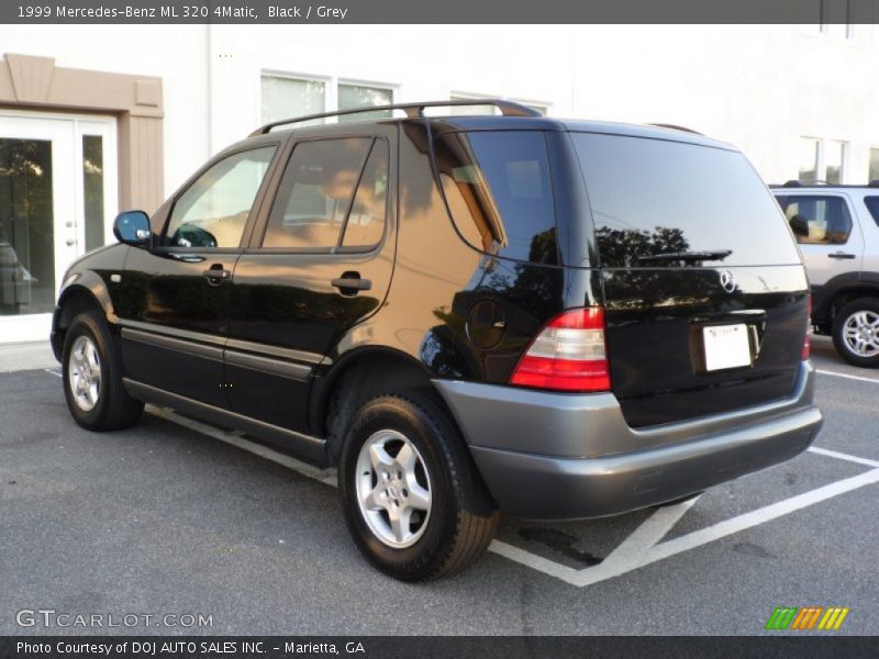 Black / Grey 1999 Mercedes-Benz ML 320 4Matic