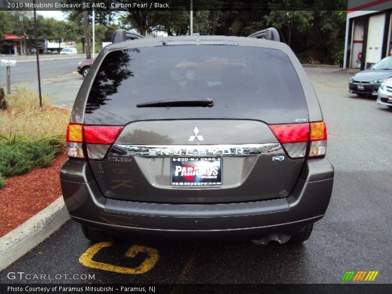 Carbon Pearl / Black 2010 Mitsubishi Endeavor SE AWD