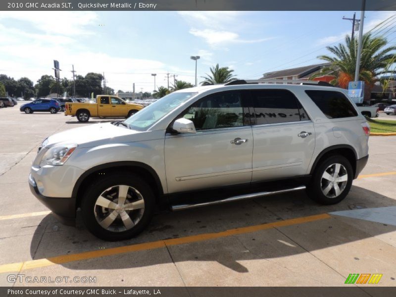 Quicksilver Metallic / Ebony 2010 GMC Acadia SLT