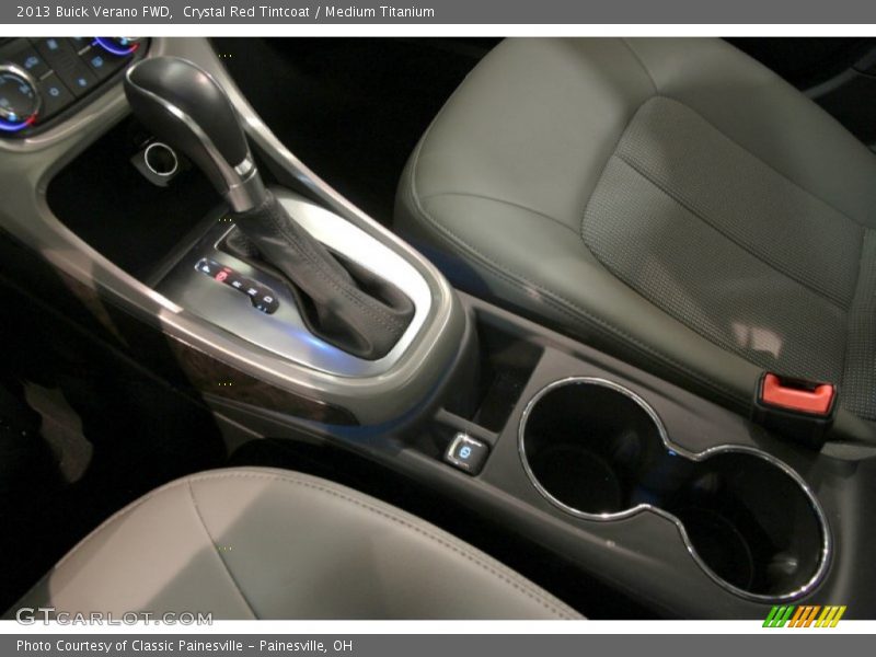 Crystal Red Tintcoat / Medium Titanium 2013 Buick Verano FWD