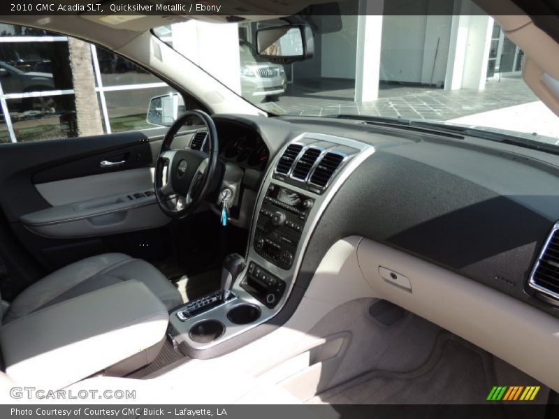 Quicksilver Metallic / Ebony 2010 GMC Acadia SLT