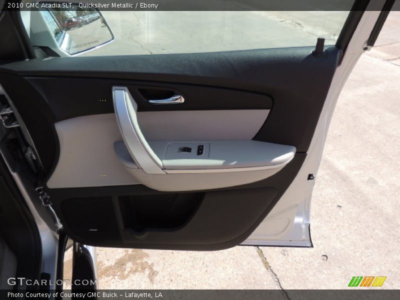 Quicksilver Metallic / Ebony 2010 GMC Acadia SLT