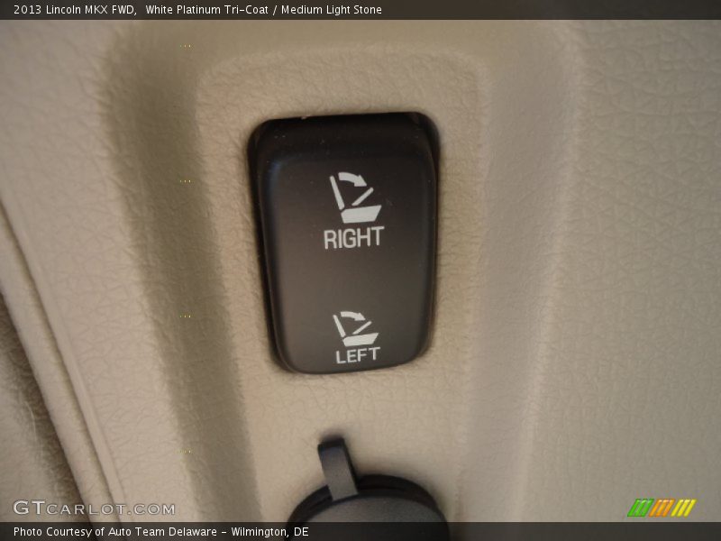 White Platinum Tri-Coat / Medium Light Stone 2013 Lincoln MKX FWD