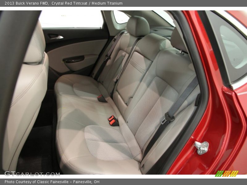 Crystal Red Tintcoat / Medium Titanium 2013 Buick Verano FWD