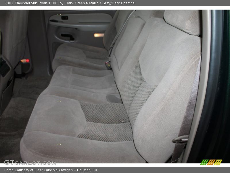 Dark Green Metallic / Gray/Dark Charcoal 2003 Chevrolet Suburban 1500 LS