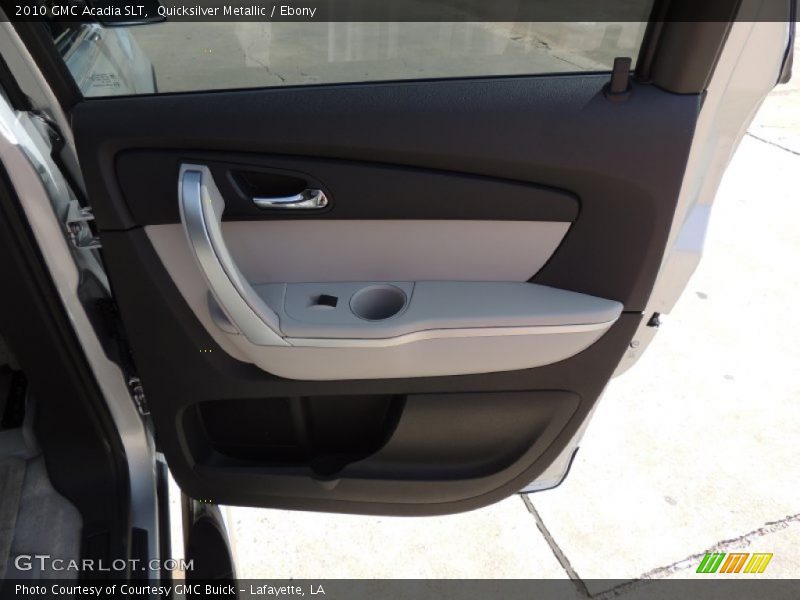 Quicksilver Metallic / Ebony 2010 GMC Acadia SLT