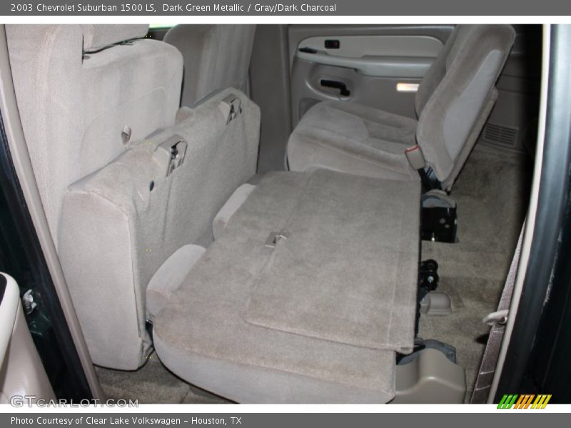 Dark Green Metallic / Gray/Dark Charcoal 2003 Chevrolet Suburban 1500 LS