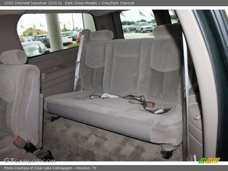 Dark Green Metallic / Gray/Dark Charcoal 2003 Chevrolet Suburban 1500 LS
