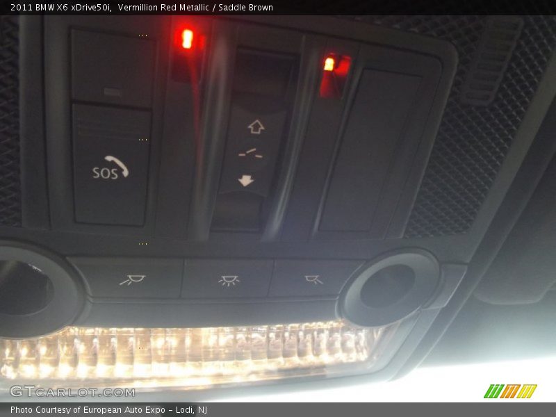 Vermillion Red Metallic / Saddle Brown 2011 BMW X6 xDrive50i