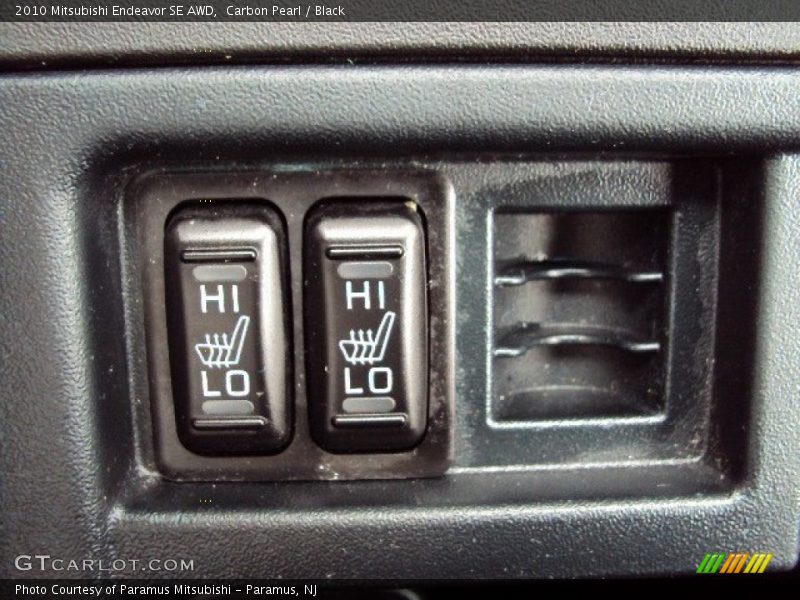 Controls of 2010 Endeavor SE AWD