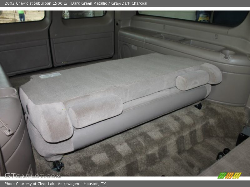 Dark Green Metallic / Gray/Dark Charcoal 2003 Chevrolet Suburban 1500 LS