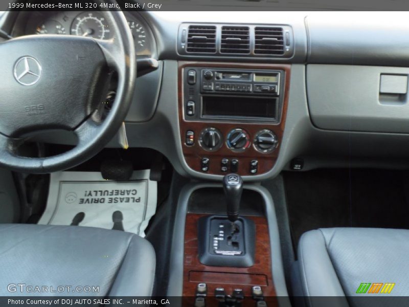 Black / Grey 1999 Mercedes-Benz ML 320 4Matic
