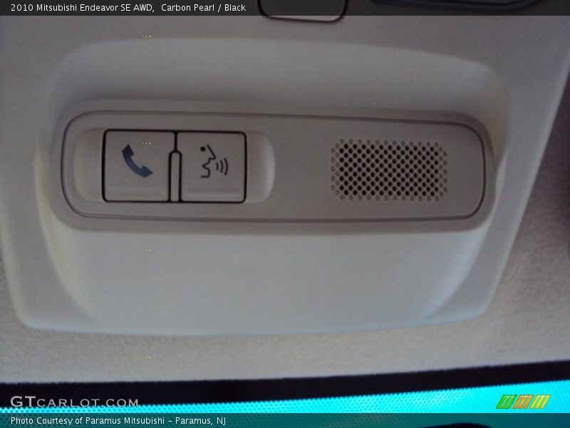 Carbon Pearl / Black 2010 Mitsubishi Endeavor SE AWD